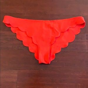 Marysia Swim Broadway Scalloped Bikini Bottoms